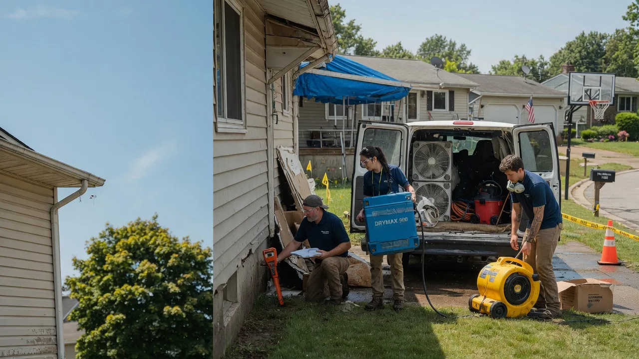 Ceiling Leak Cleanup in Albia, IA near me